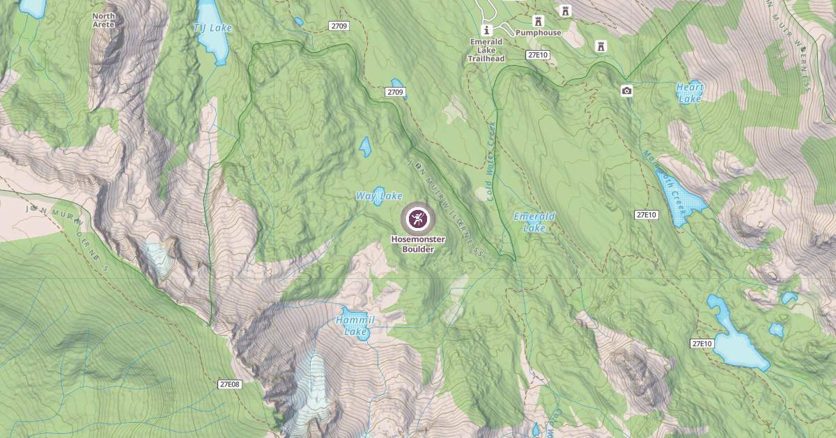Map preview of Hosemonster Boulder