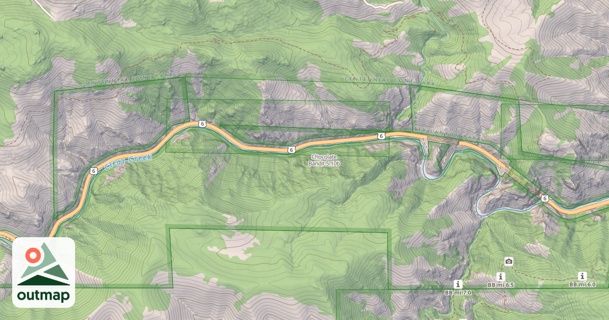 Map of Chocolate Bandit