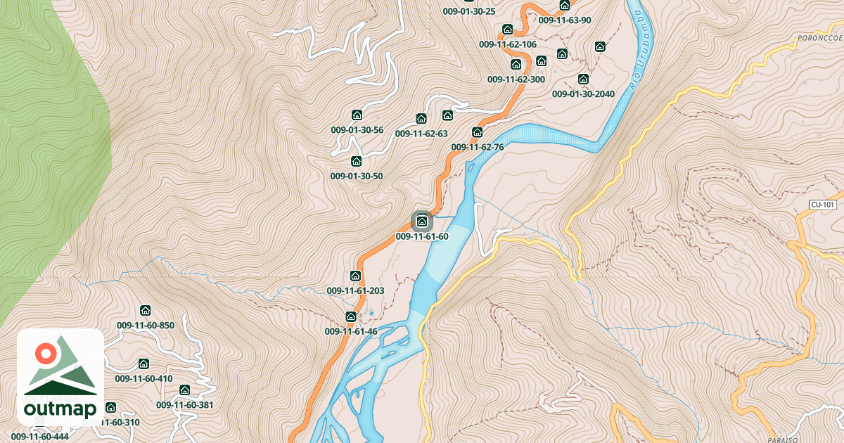 Map of 009-11-61-60