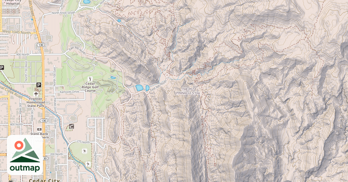Map of THE PEZ PINNACLE