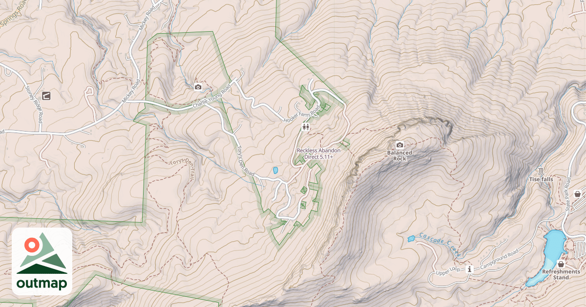 Map of Reckless Abandon Direct