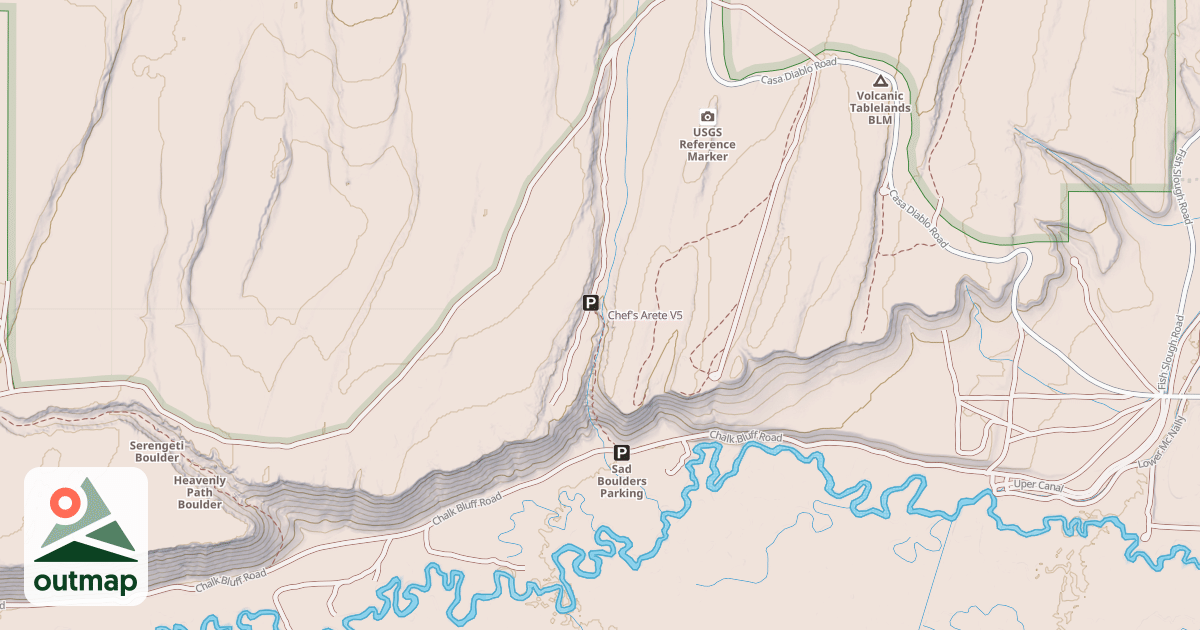 Map of Chef's Arete