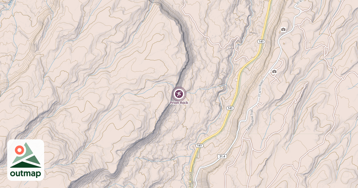 Map of Prion Rock