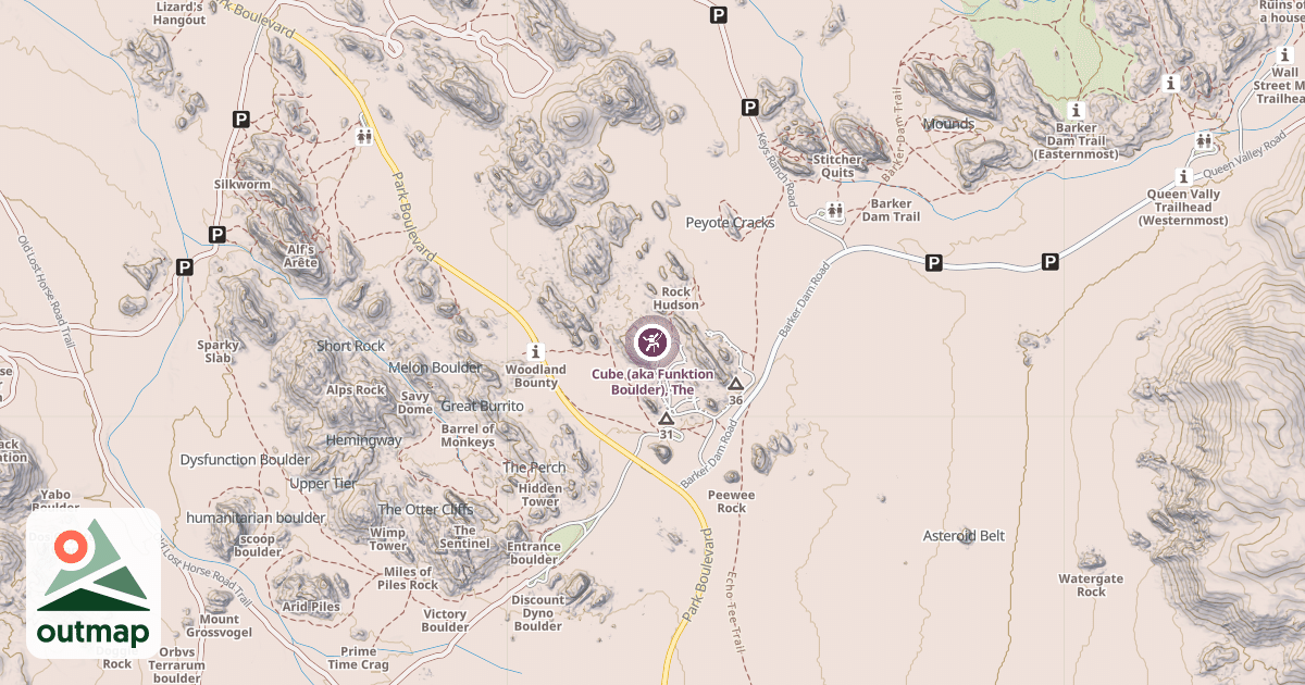 Map of Cube (aka Funktion Boulder), The