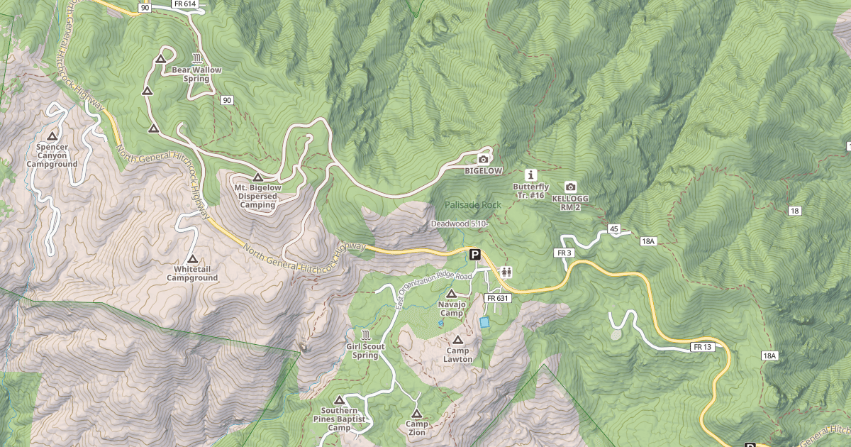Map preview of Deadwood