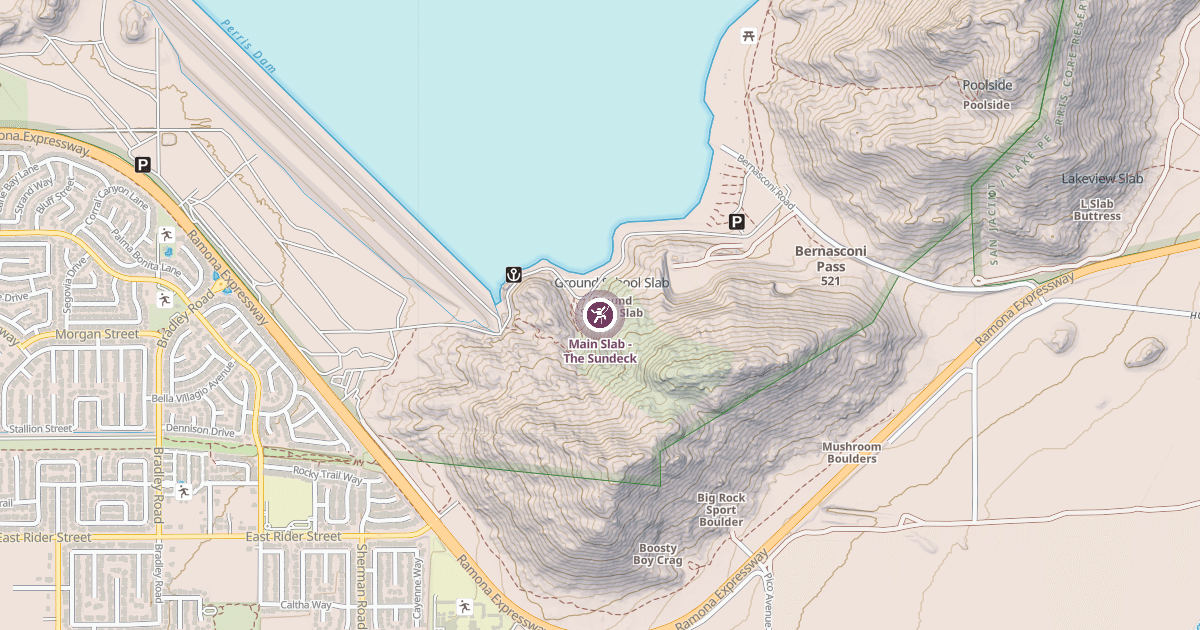 Map preview of Main Slab - The Sundeck