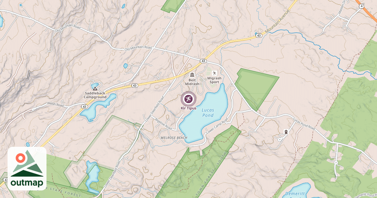Map of Kir Tipus