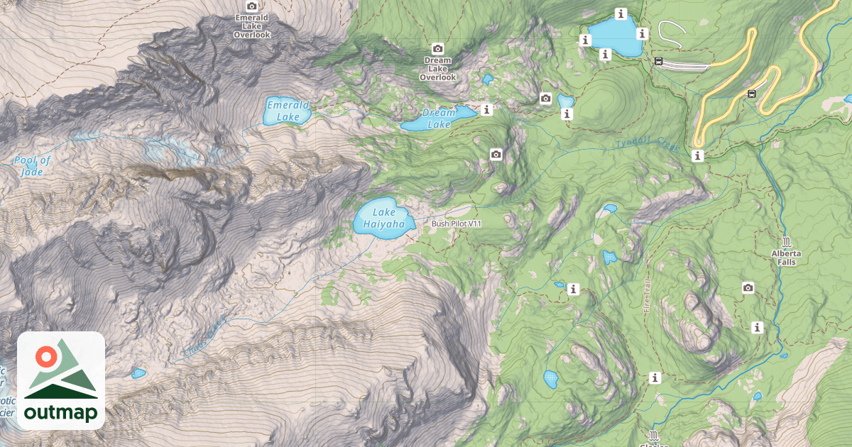 Map of Bush Pilot