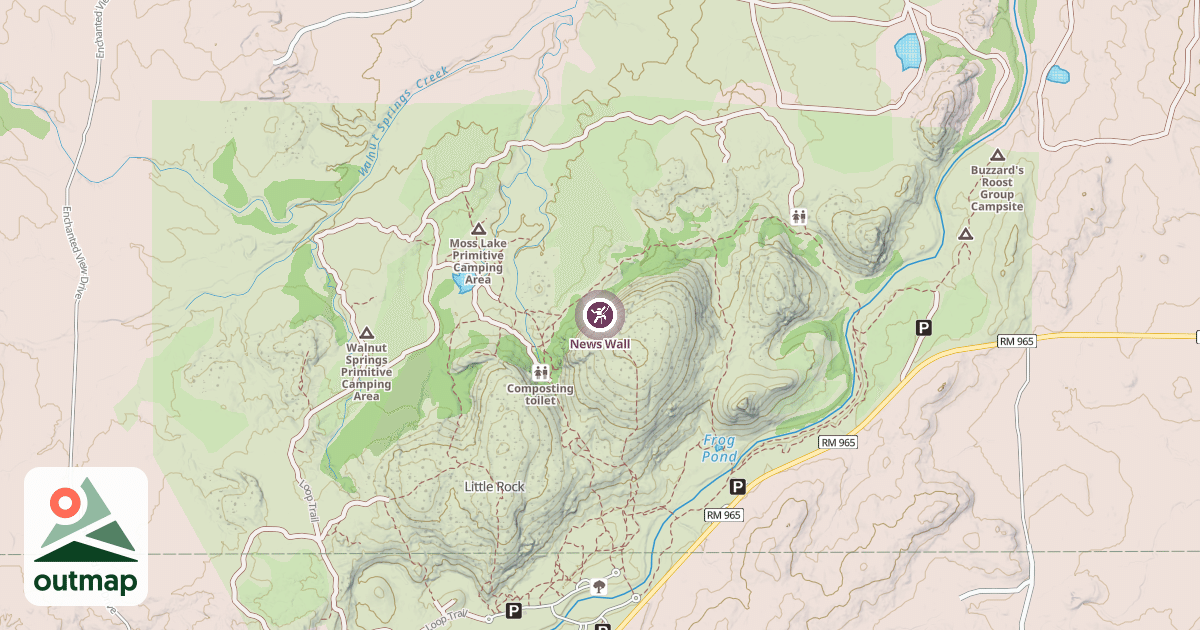 Map of News Wall