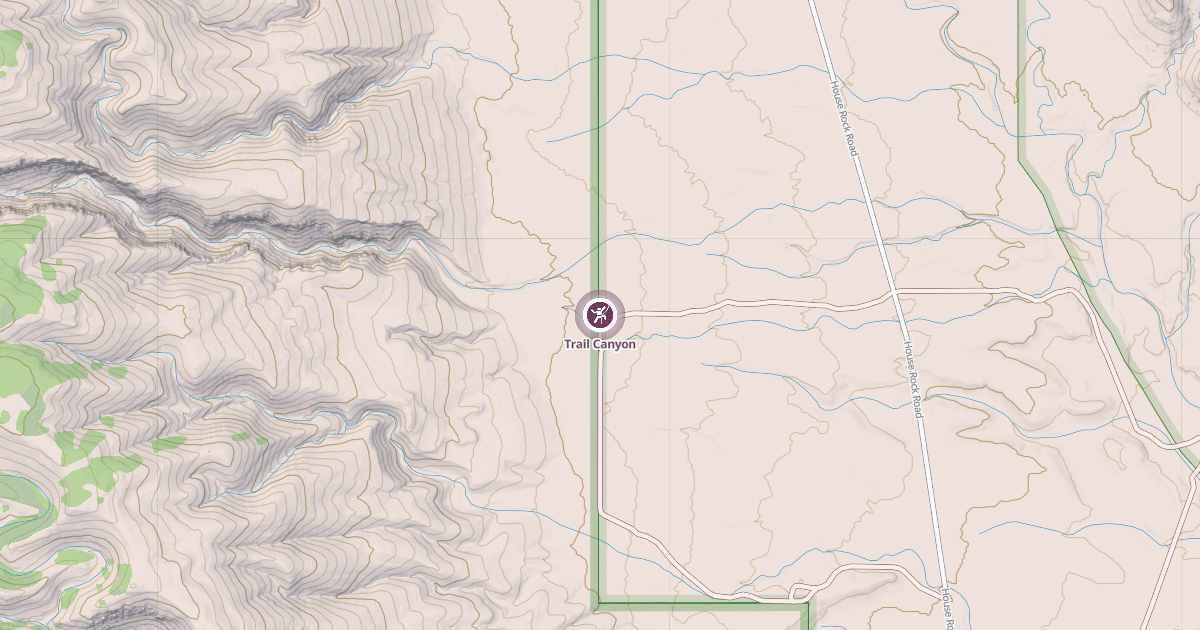 Map preview of Trail Canyon
