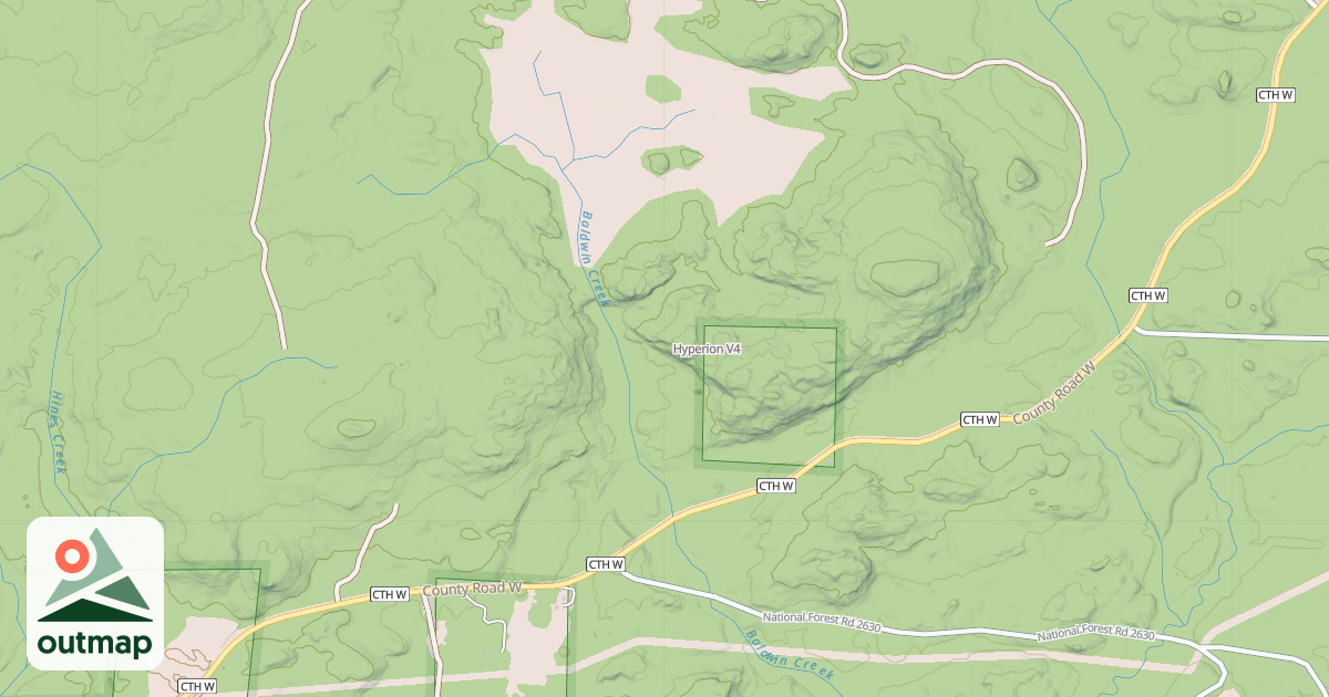 Map of Hyperion