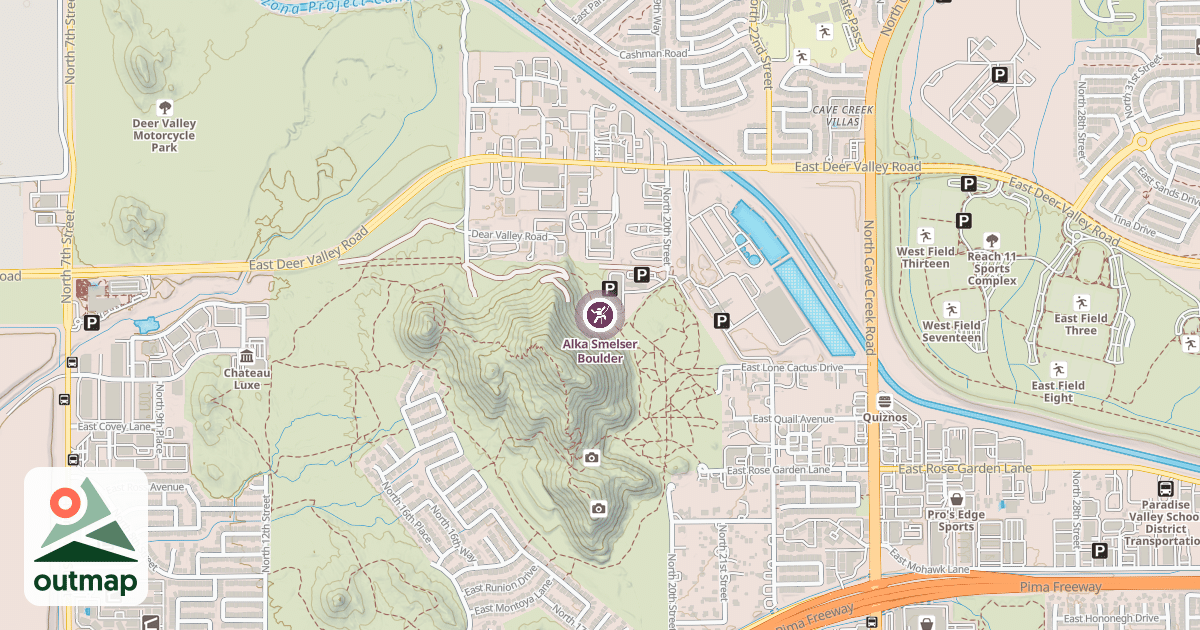 Map of Alka Smelser Boulder