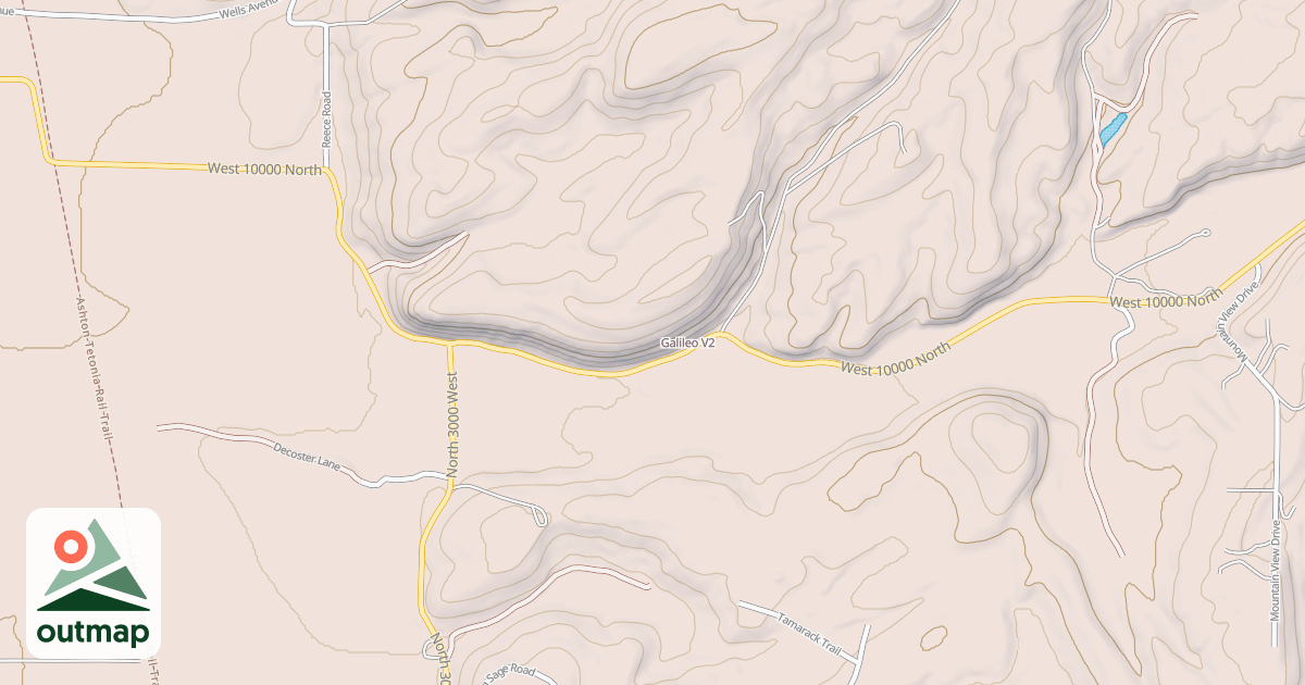Map of Galileo