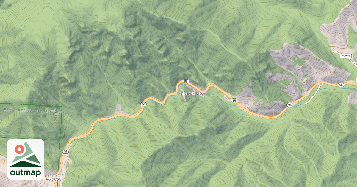 Map of The Beak