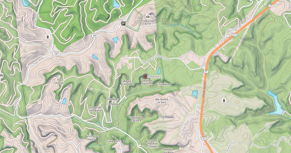 Map preview of Irreverent C