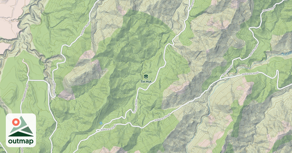 Map of Tin Hut