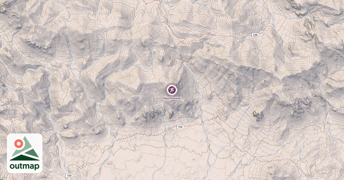 Map of Northwest