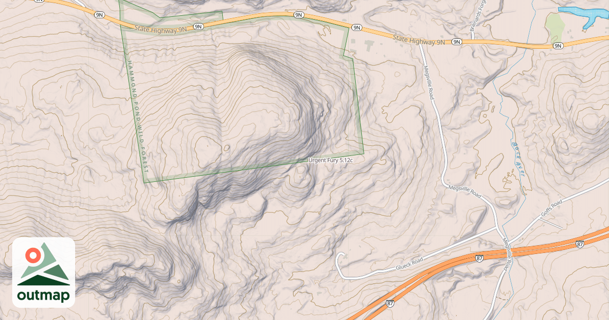 Map of Urgent Fury