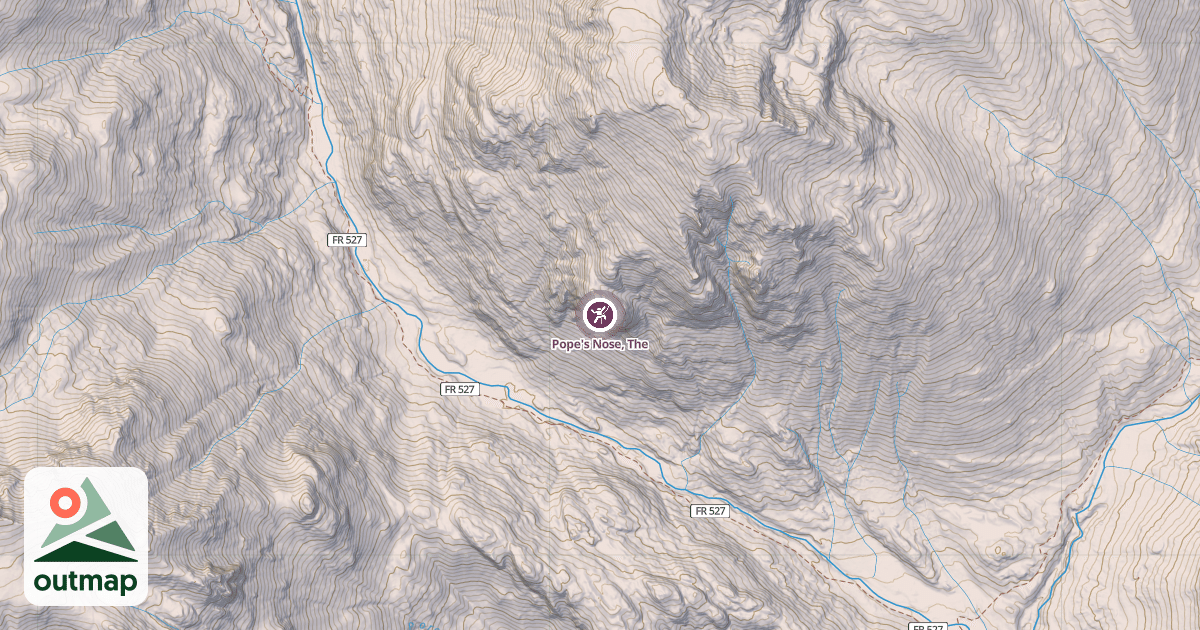 Map of Pope's Nose, The