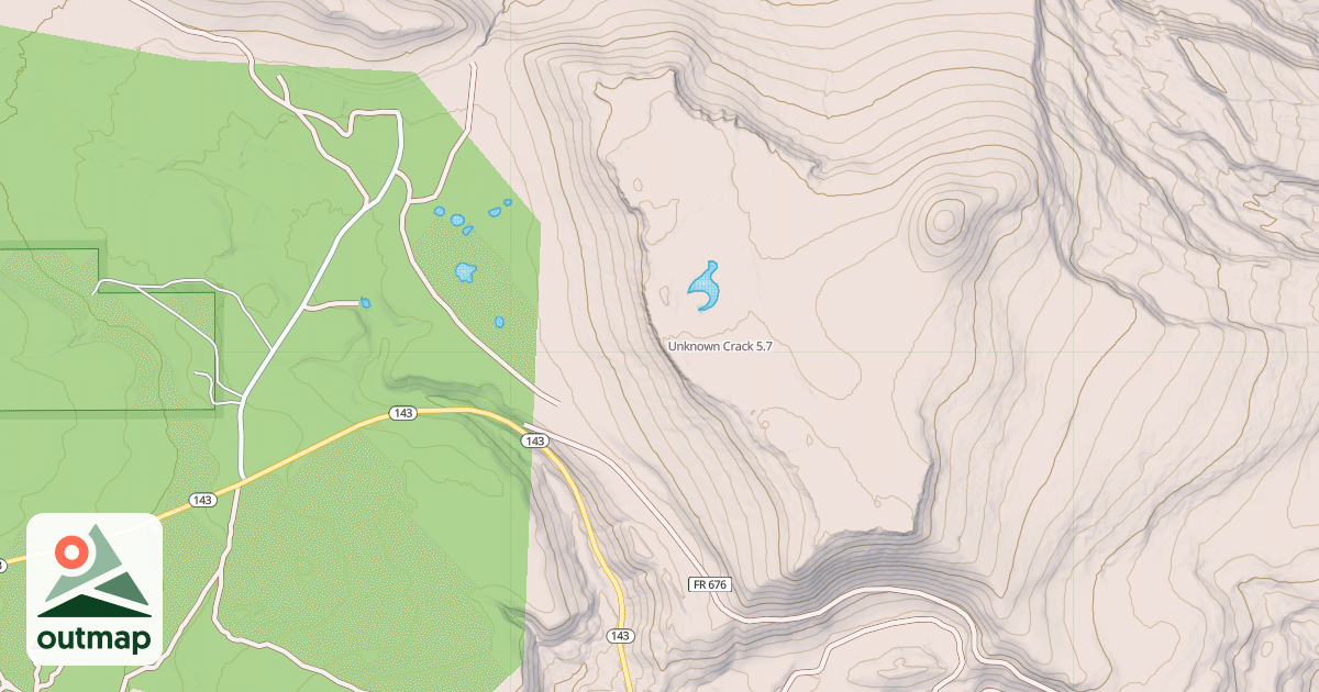 Map of Unknown Crack