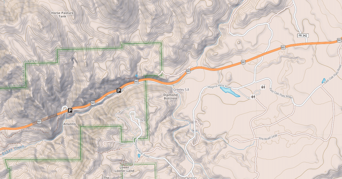 Map preview of Greeley