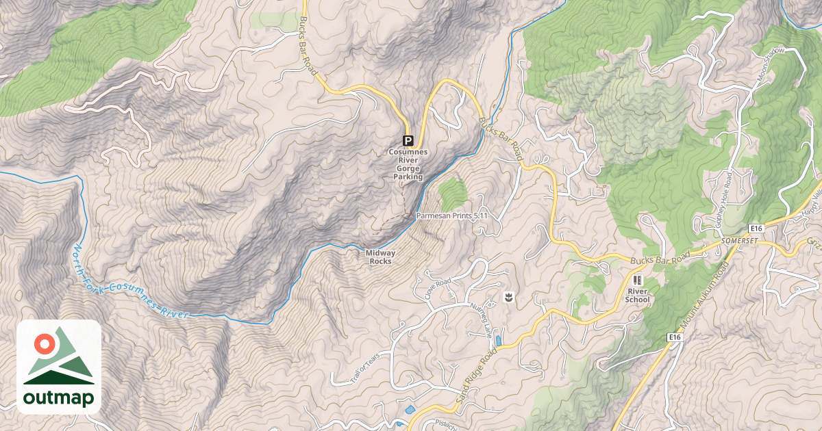 Map of Parmesan Prints
