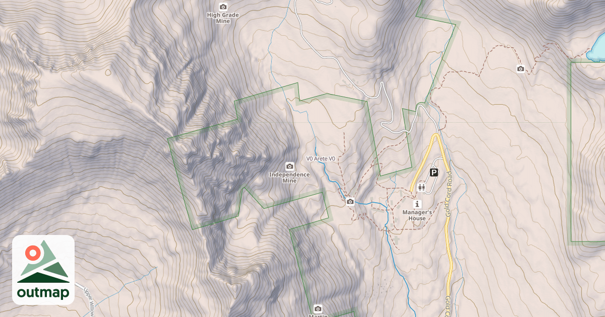 Map of V0 Arete