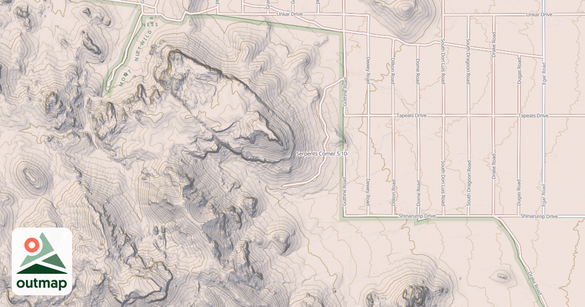 Map of Serpents Corner
