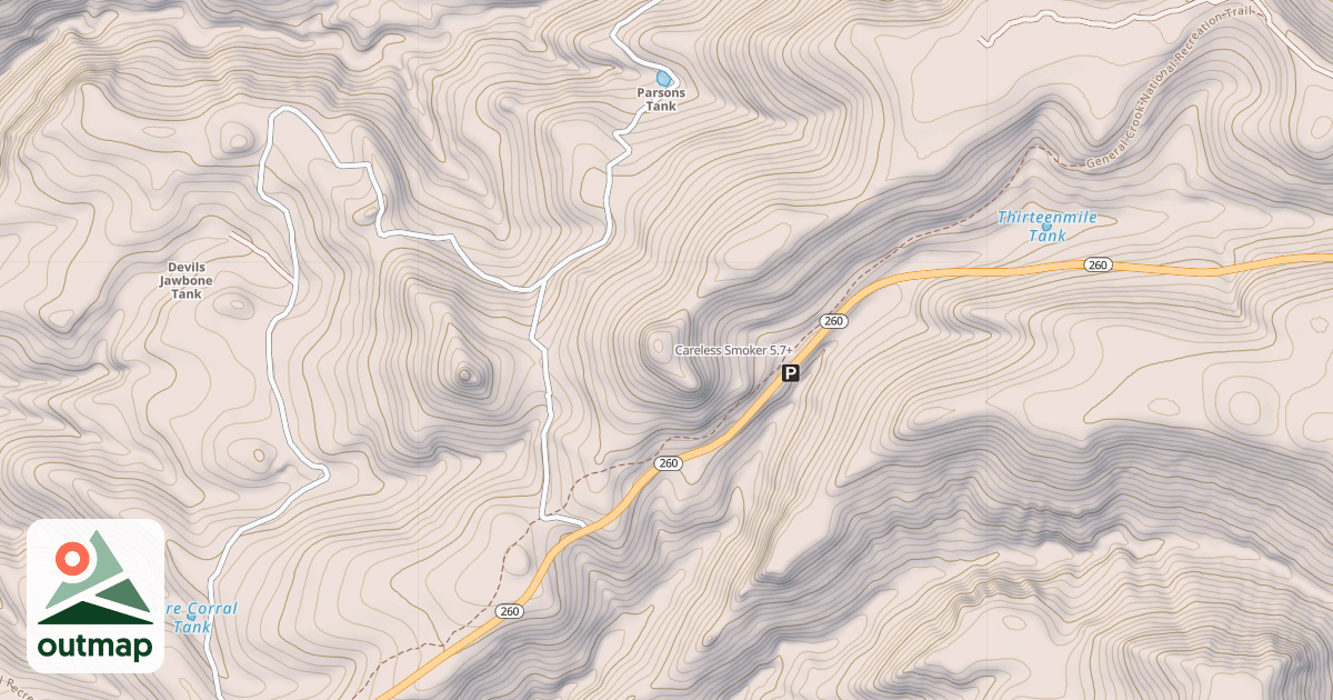 Map of Careless Smoker