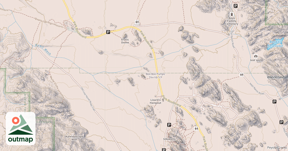 Map of Boo Boo Pumps You Up