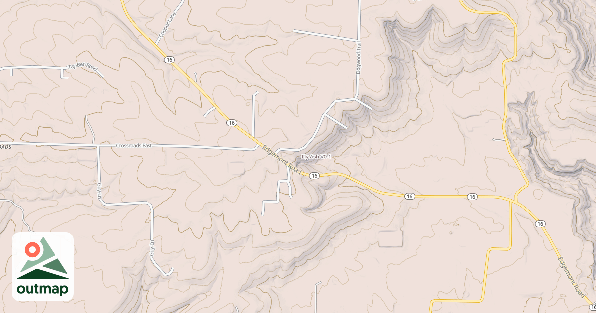 Map of Fly Ash