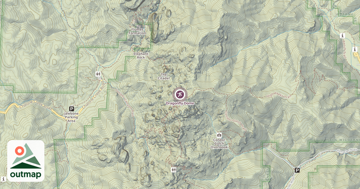 Map of Dragonfly Dome