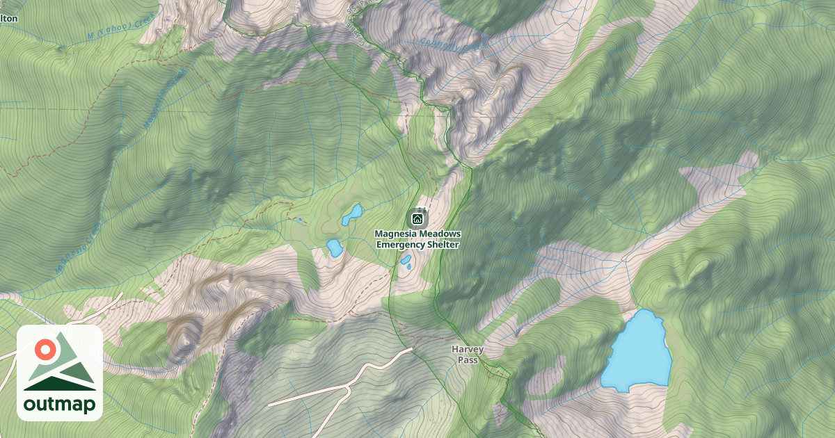 Map of Magnesia Meadows Emergency Shelter