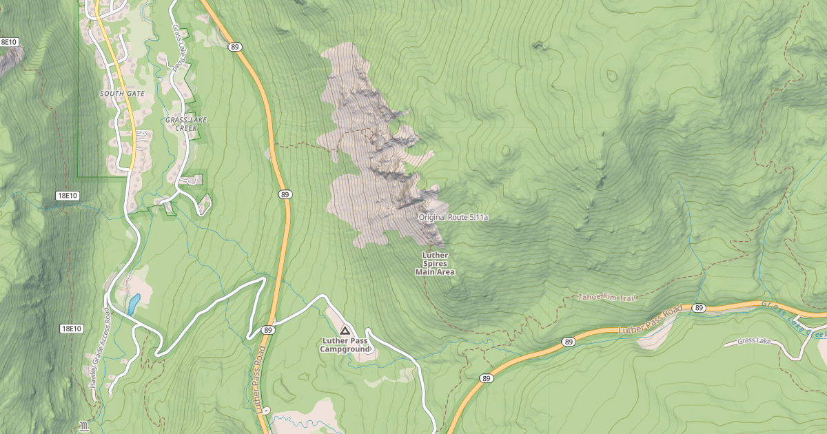 Map preview of Original Route