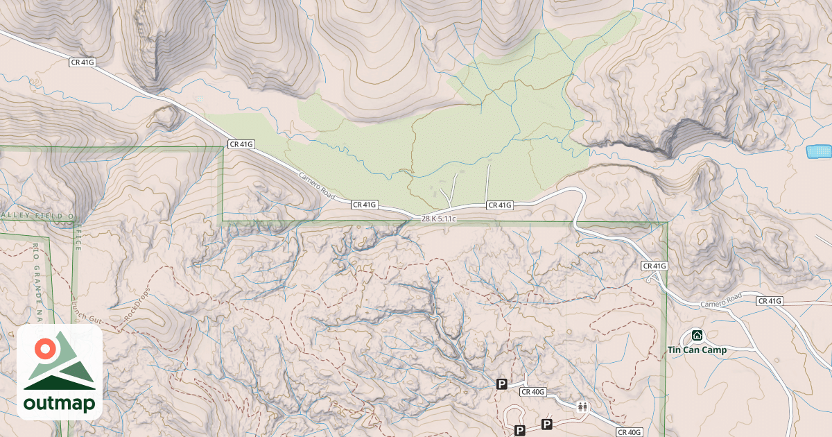 Map of 28 K