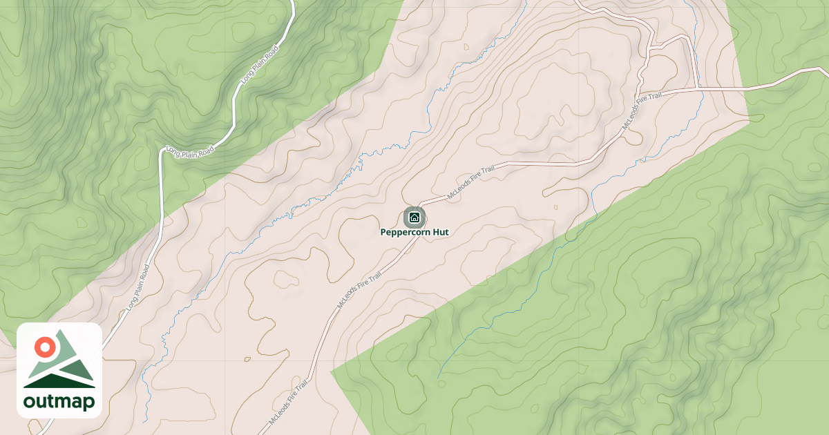 Map of Peppercorn Hut