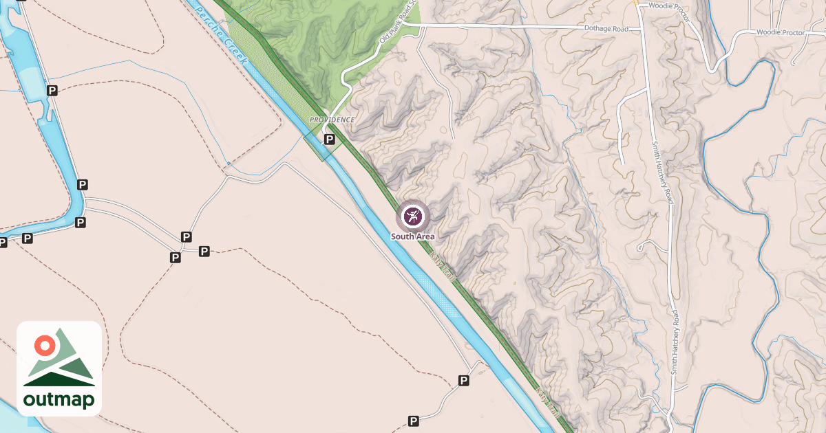 Map of South Area