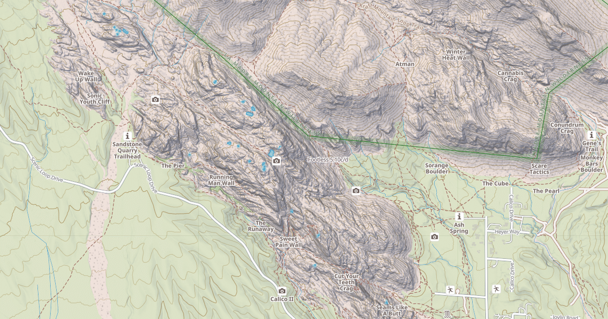 Map preview of Footless