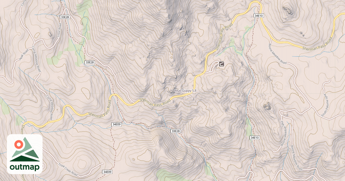 Map of Mud Guppy