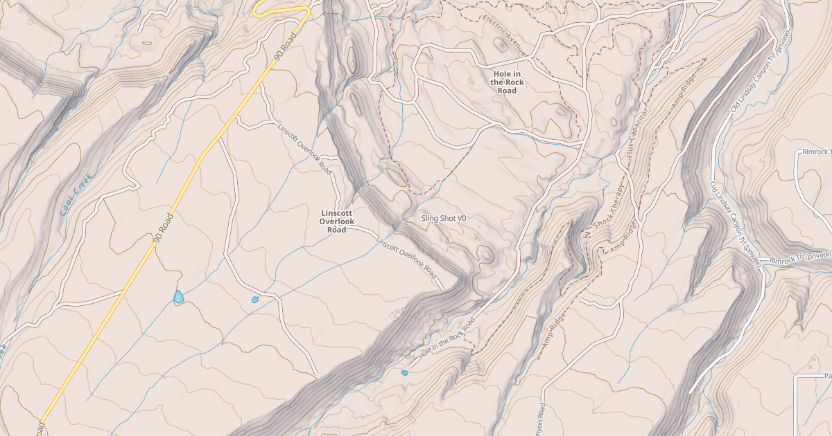 Map preview of Sling Shot