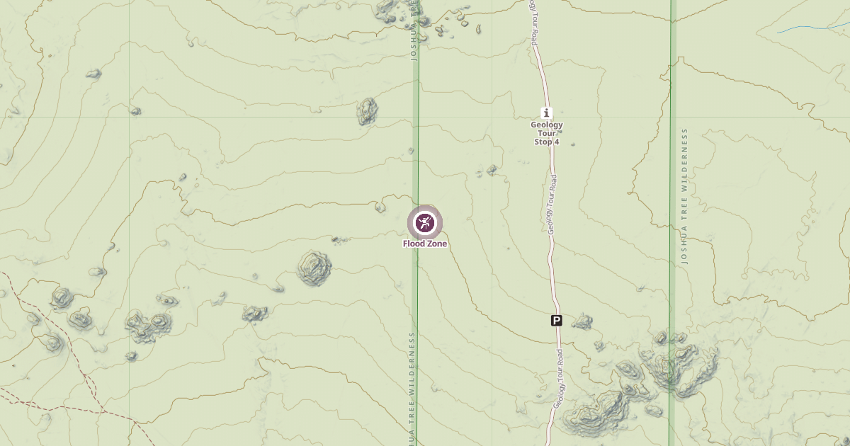 Map preview of Flood Zone