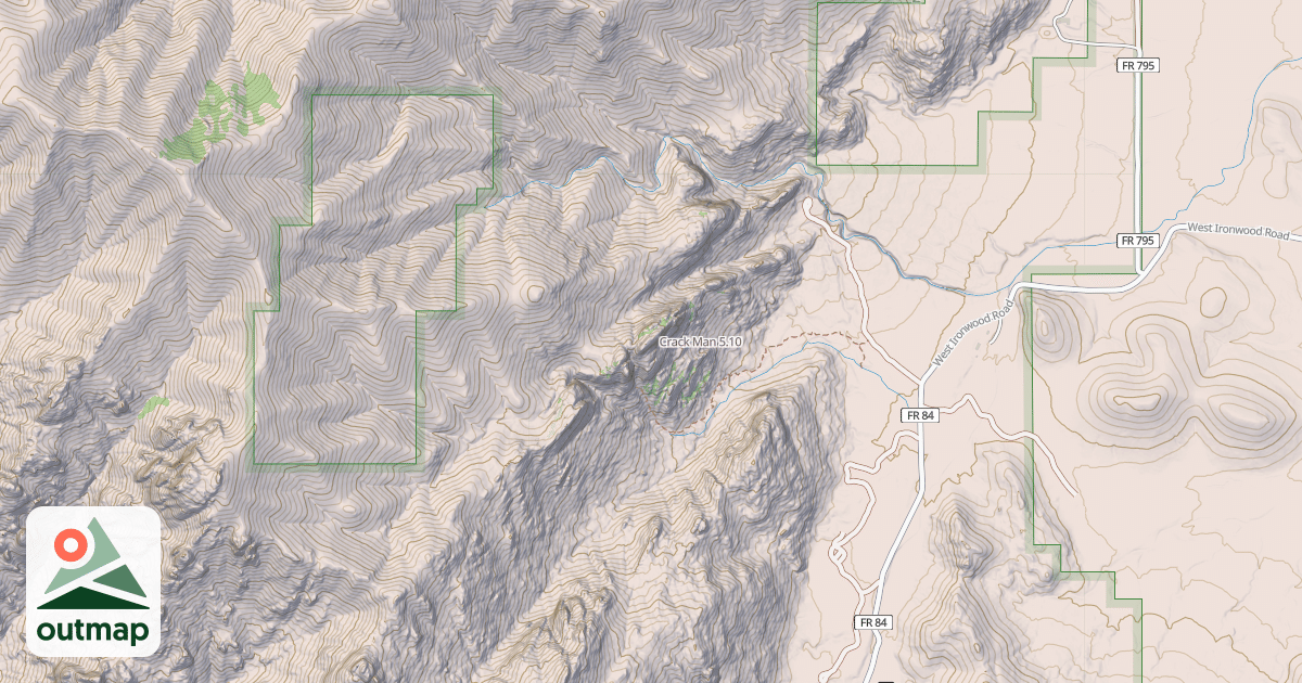 Map of Crack Man