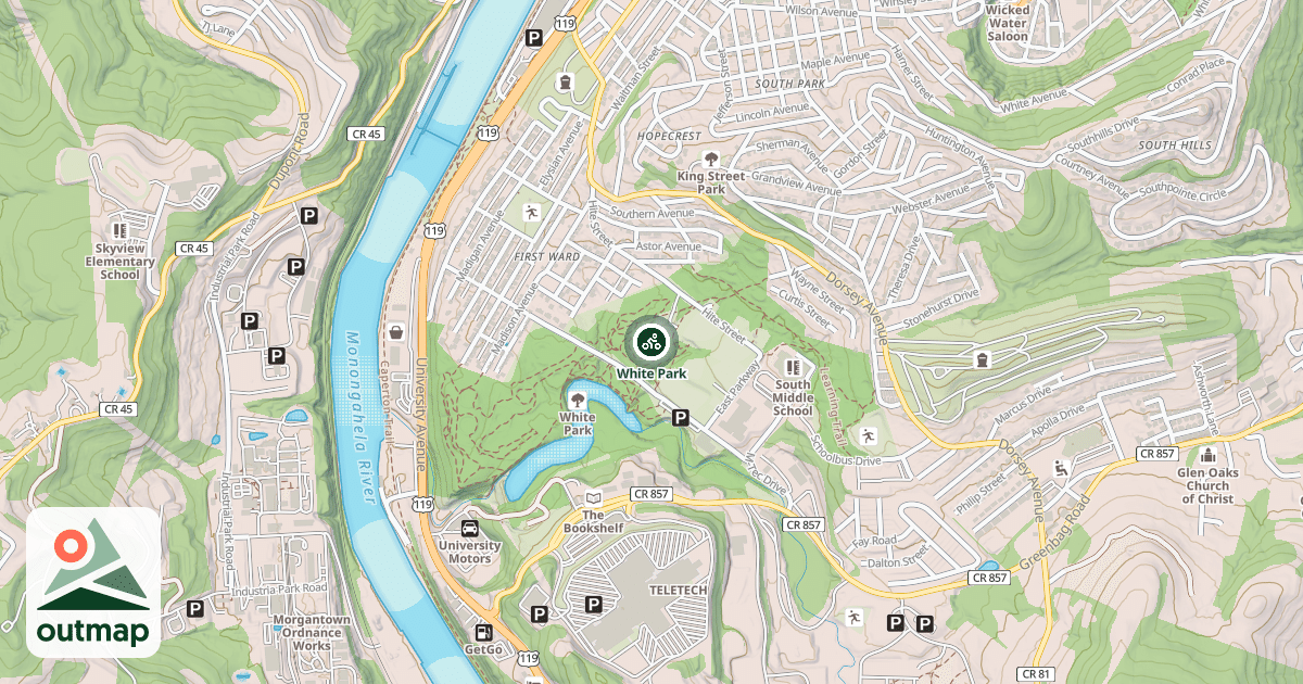 Map of White Park