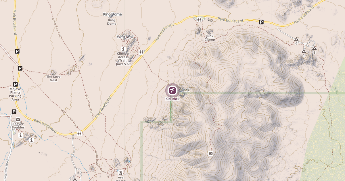 Map preview of Kid Rock