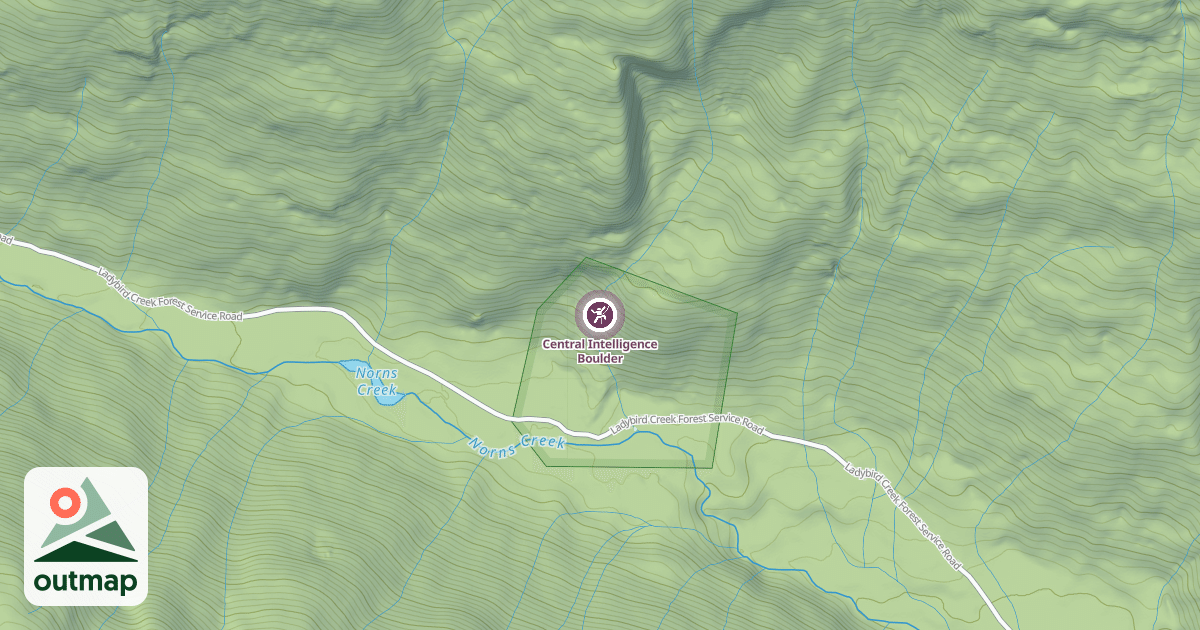 Map of Central Intelligence Boulder