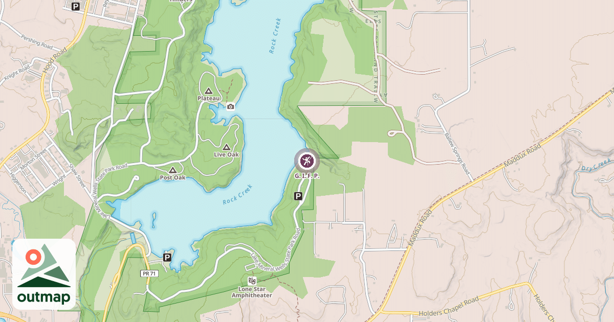 Map of G. I. F. P.