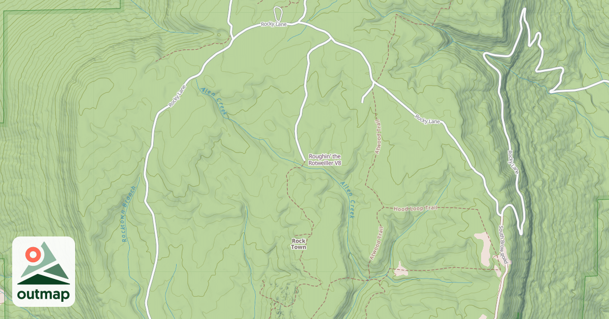 Map of Roughin' the Rotweiller