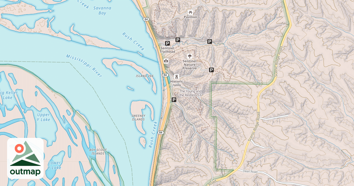 Map of The Young and the Restless