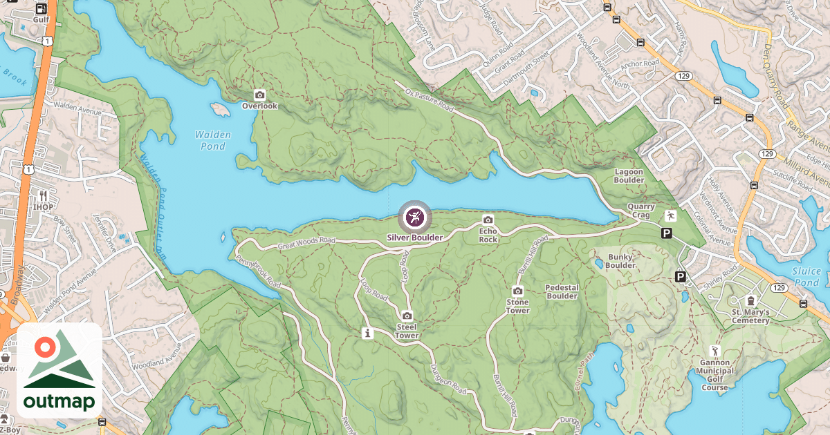 Map of Silver Boulder