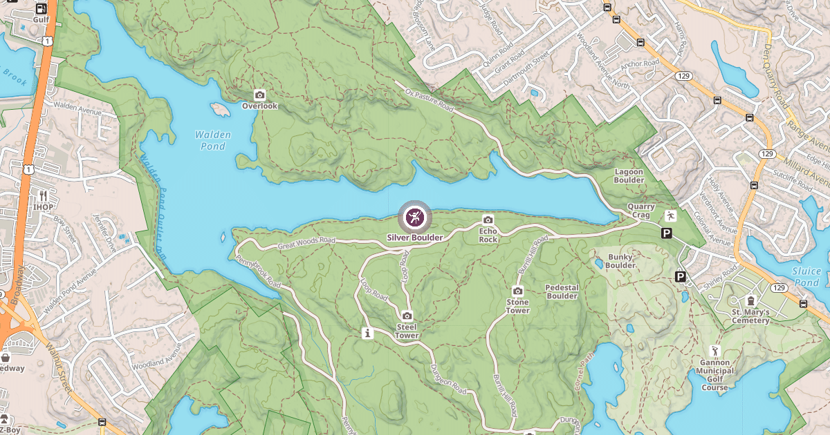 Map preview of Silver Boulder